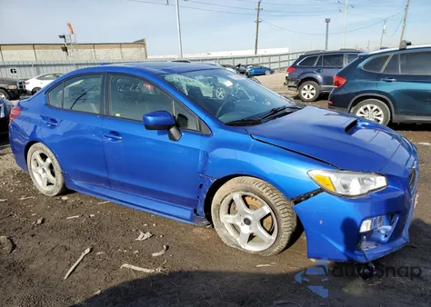 2016 Subaru Wrx Premium from USA, damaged, VIN JF1VA1E69G9830767